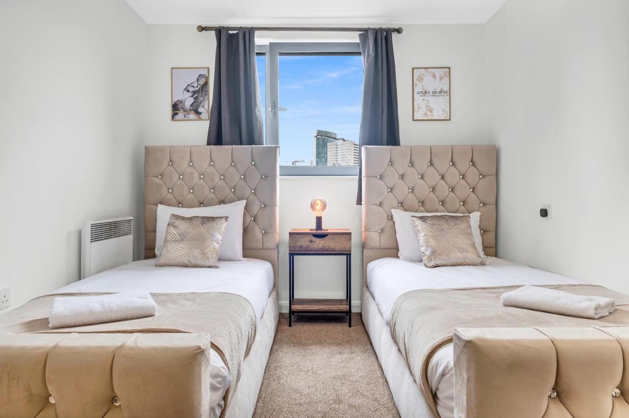 Stylish 4Th Floor 2 Bedroom En Suite City Centre Apartment With Parking By Azura Nights Бирмингам Екстериор снимка